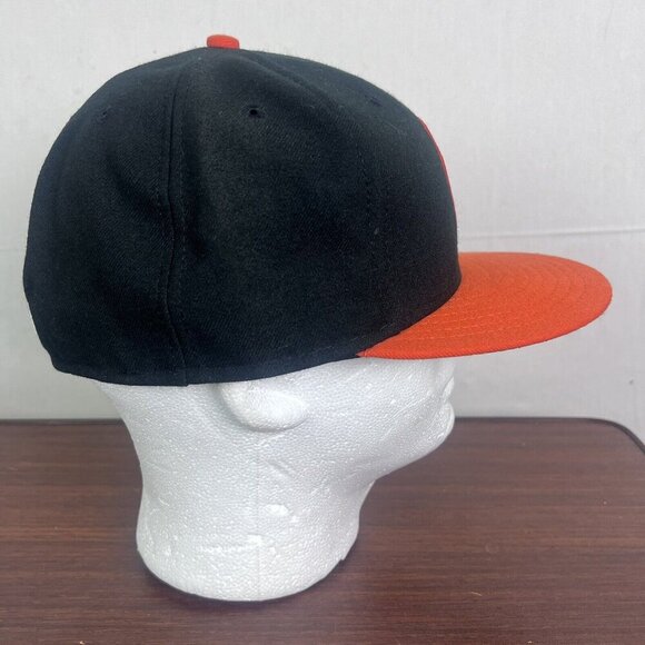 New Era 59FIFTY On-Field Baltimore Orioles O Logo Fitted 7 3/8 Hat EUC - Picture 7 of 15
